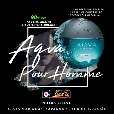 Perfume Similar Gadis 25 Inspirado em Aqva Pour Homme Contratipo